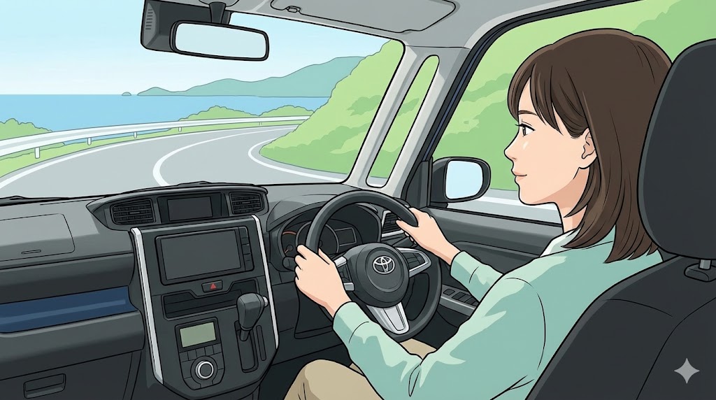 運転操作による横揺れやふらつき対策