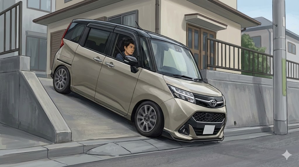 ルーミーの車高は低い？GRで擦るのかの実情