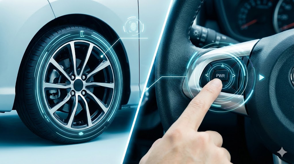 ルーミーターボの見分け方はこれでOK！タイヤとスイッチで即判断できる